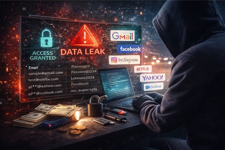 जीमेल-फेसबुक से लेकर नेटफ्लिक्स तक, 14.9 करोड़ खातों की जानकारी लीक, जल्दी पासवर्ड बदलिए