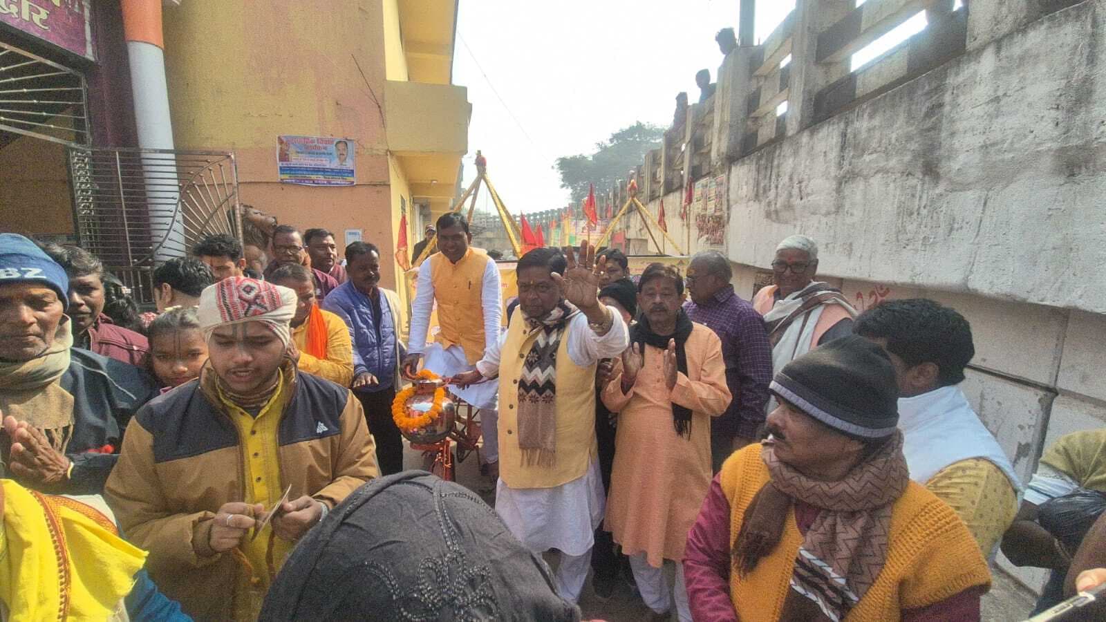 मां चंचला महोत्सव को लेकर प्रचार रथ किया गया रवाना