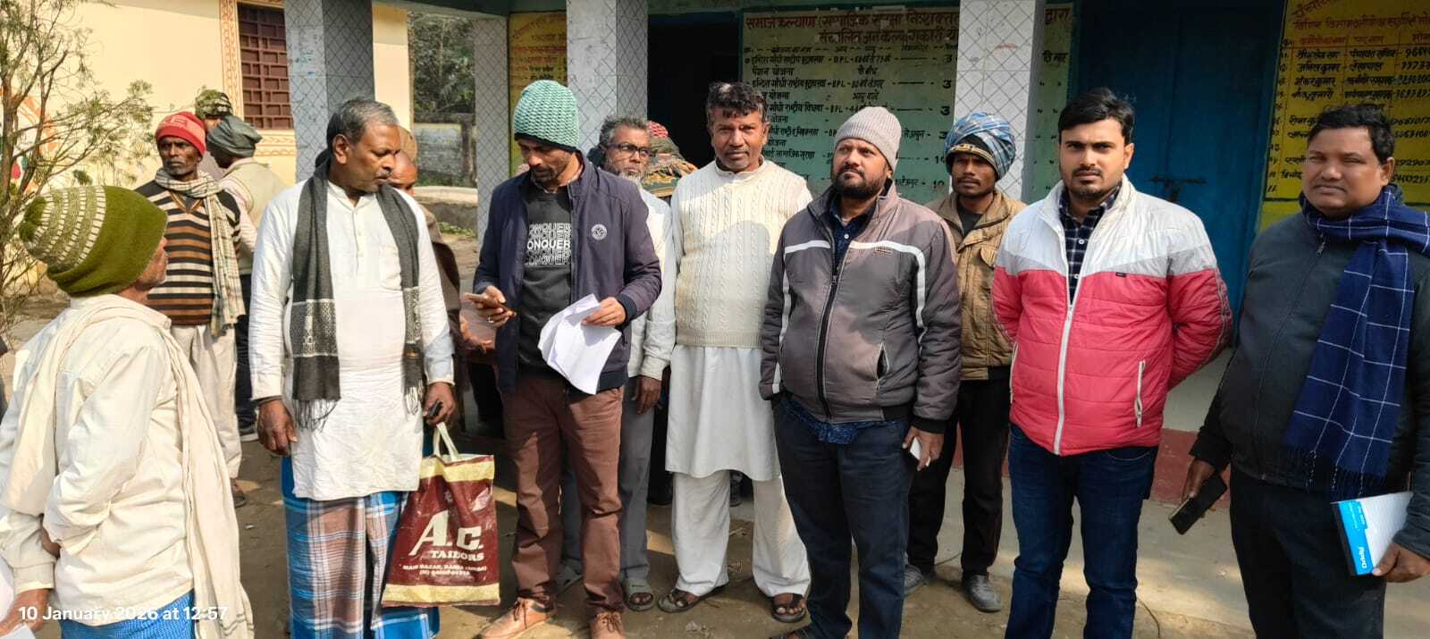 नोडल पदाधिकारी ने किसान रजिस्ट्री शिविर का लिया जायजा