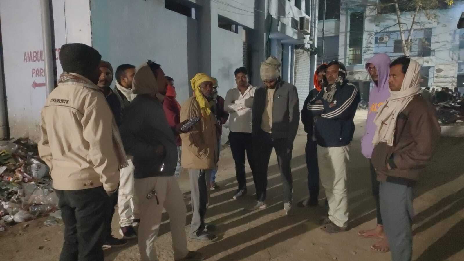 hajipur news. बहन के घर से लौट रहे  किशोर की अज्ञात वाहन की ठोकर से मौत