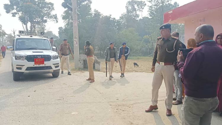 गोली मारकर घायल करने की घटना का डीएसपी ने किया स्थलीय जांच