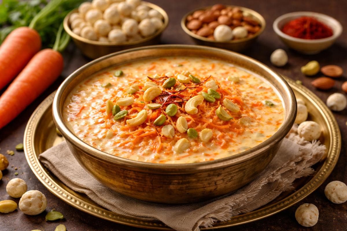 Gajar Makhana Kheer: सिर्फ 20 मिनट में बनाएं सुपर हेल्दी गाजर मखाना खीर, एक ही कटोरी में पाएं स्वाद और सेहत दोनों का मजा