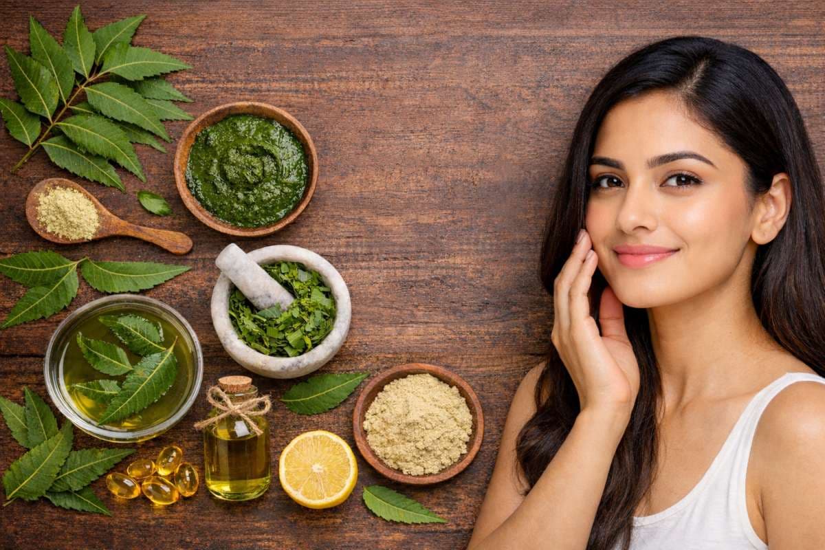 Neem for Skin: नीम की पत्तियों से पाएं पिंपल फ्री और फ्लॉलेस स्किन, इस तरह इस्तेमाल करने से कुछ ही दिनों में दिखेगा फायदा
