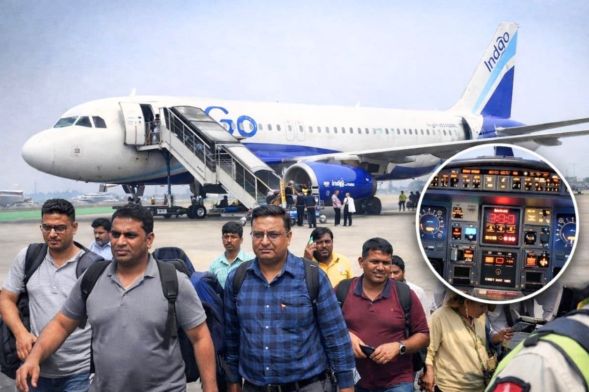 उड़ान भरते ही संकट! दिल्ली-पटना इंडिगो फ्लाइट बीच रास्ते से लौटी, बिहार के सांसद समेत कई यात्री फंसे