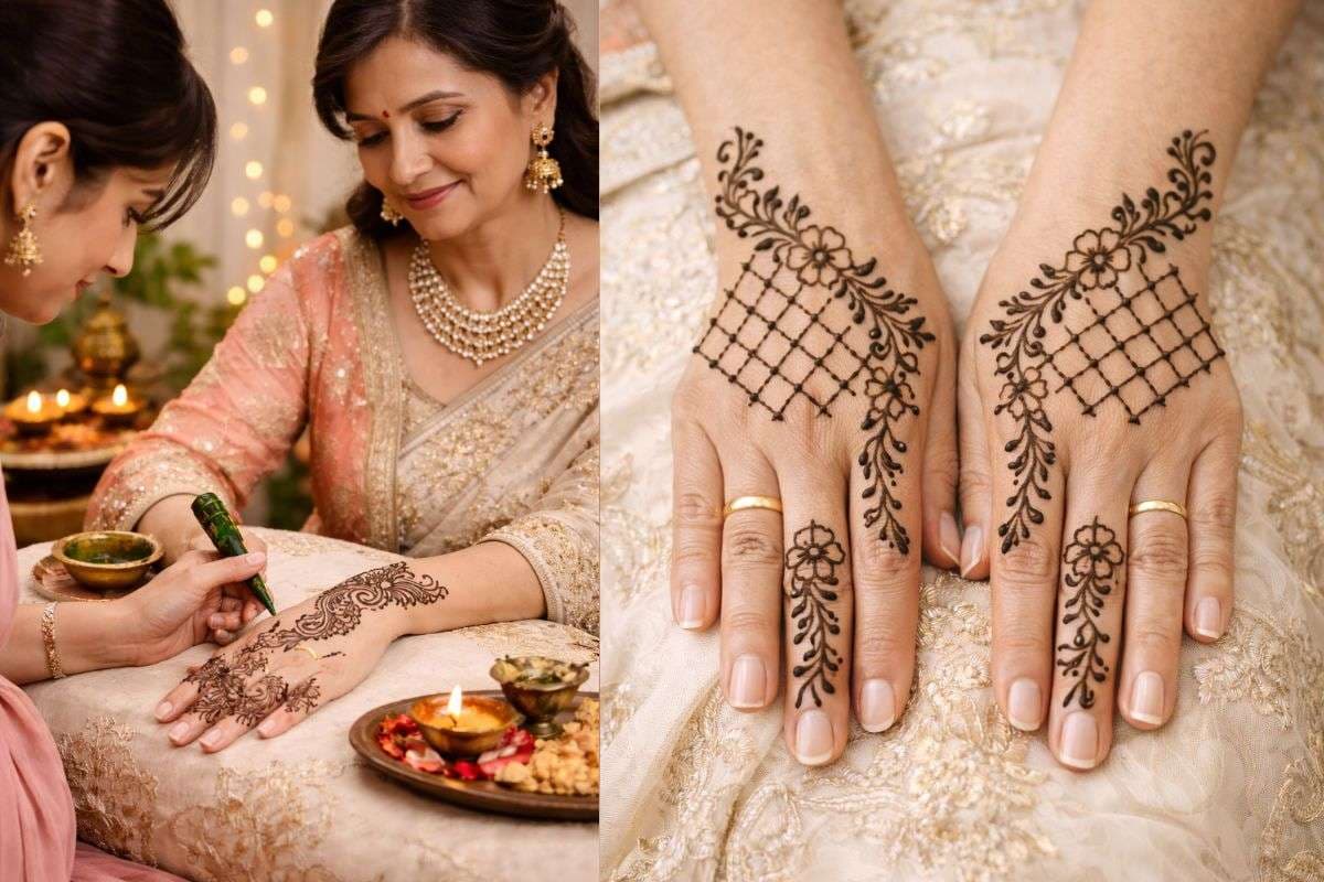Bride Mother Mehndi Design: जब मां के हाथों में सजे खुशियों के रंग, हर कोई पूछेगा मेहंदी लगाने वाले का नाम