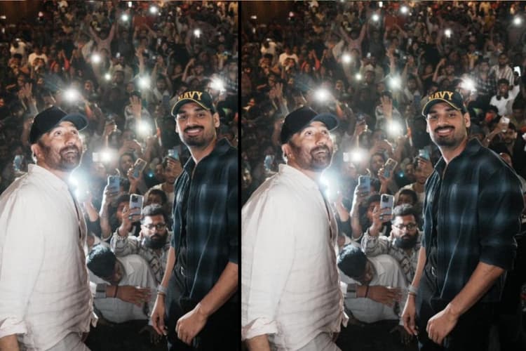 Border 2 की जबरदस्त कमाई के बीच फैंस से मिलने पहुंचे सनी देओल, गेयटी गैलेक्सी में दिखी जबरदस्त भीड़, वीडियो वायरल