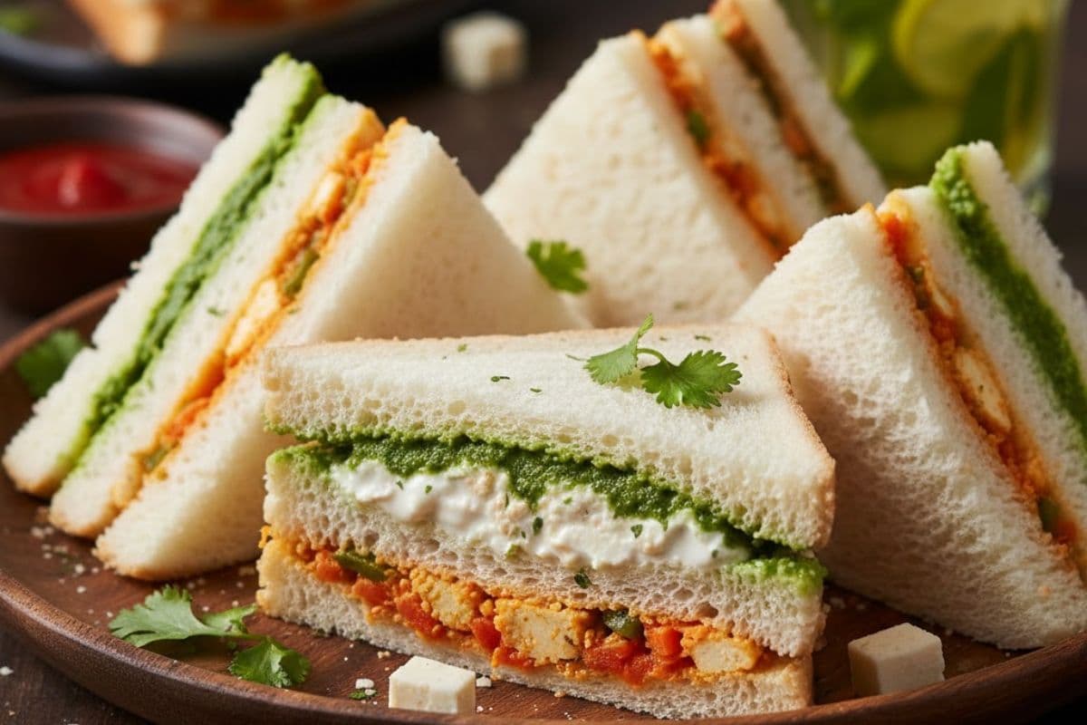 tricolor sandwich