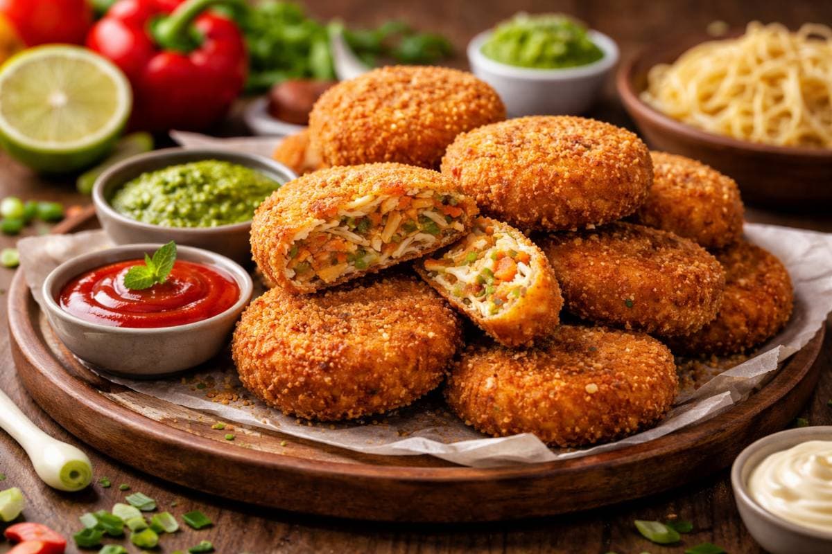 Veg Noodles Cutlet: समोसे और पकौड़ों की जगह ट्राई करें सुपर क्रिस्पी वेज नूडल्स कटलेट, ऐसी डिश जो बना देगी आपकी कुकिंग को और भी खास