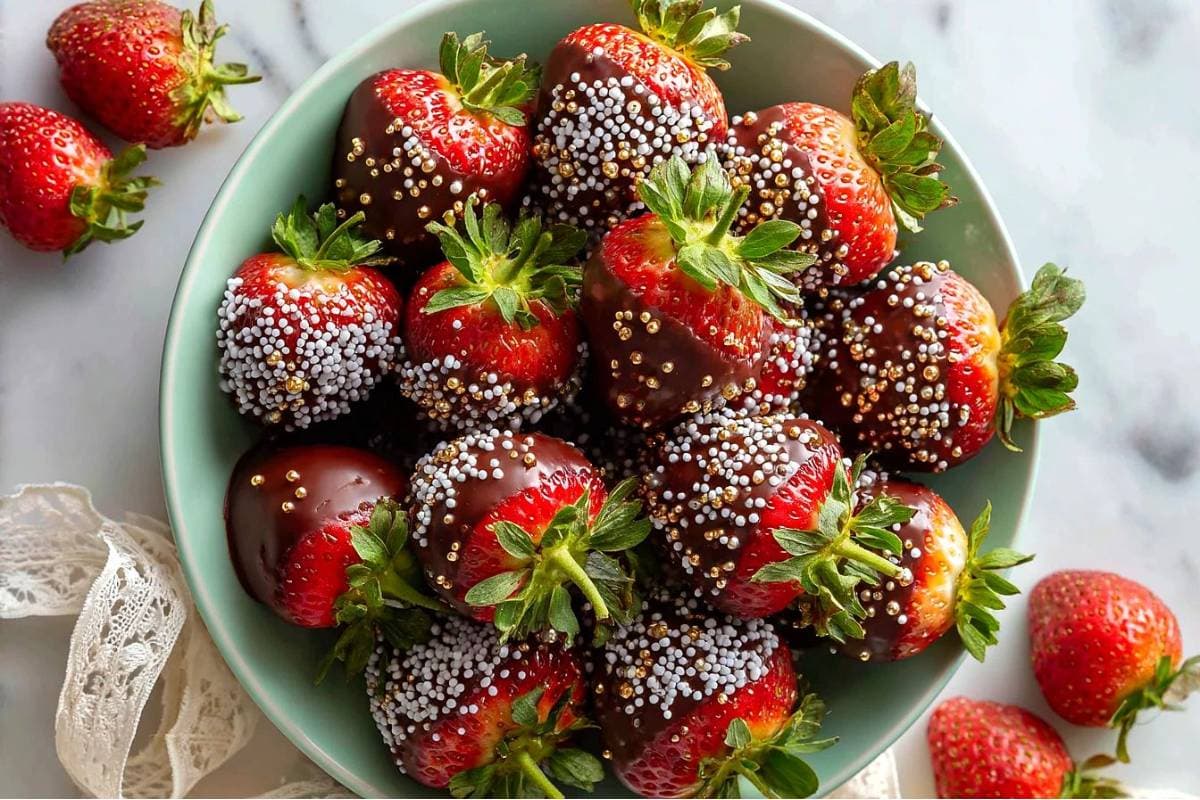 Chocolate Coated Strawberries