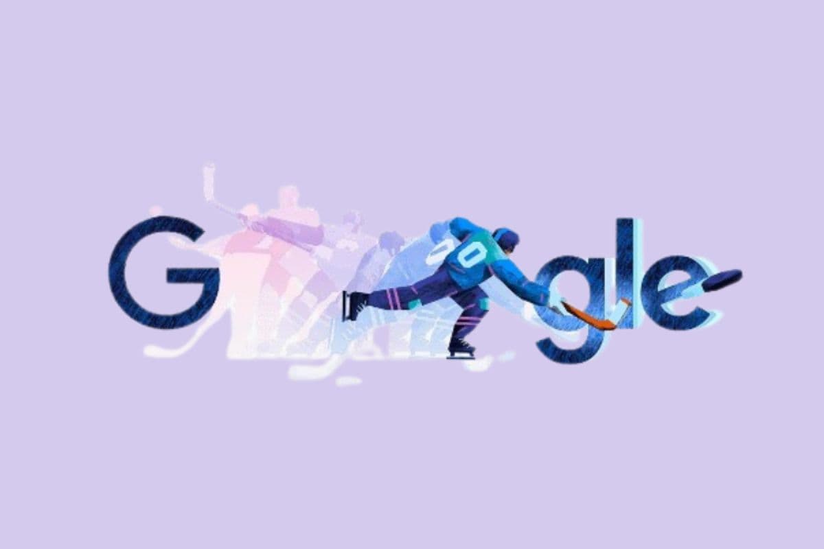 Google Doodle: बर्फ पर खेल, स्क्रीन पर जादू, आज दिखा आइस हॉकी का जुनून