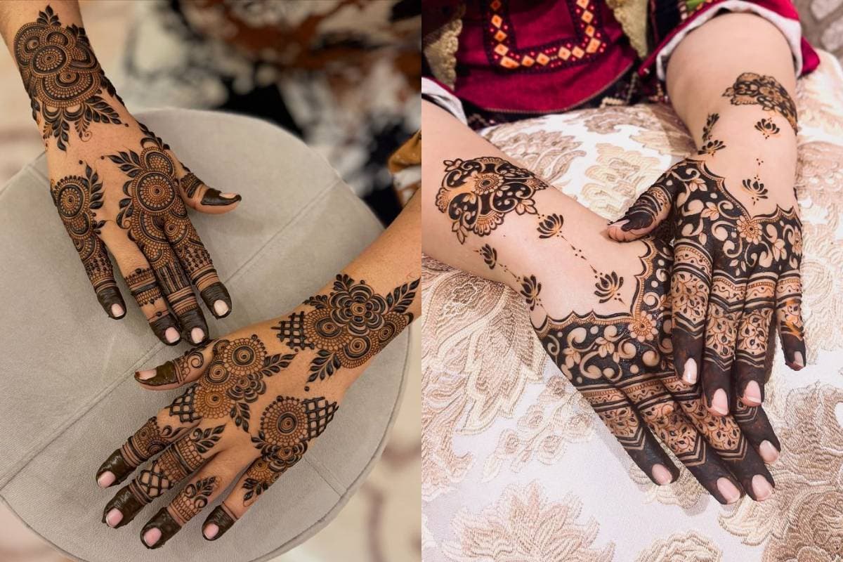 Henna Mehndi Design Back Hand