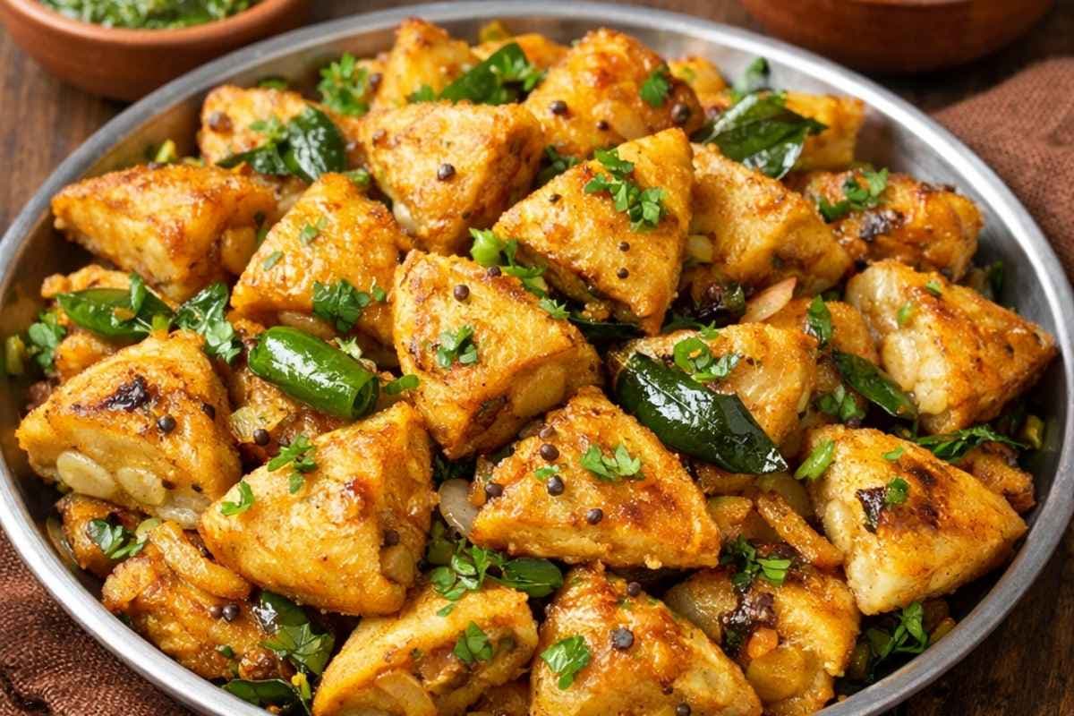 मिनटों में बनाएं टेस्टी पीठा फ्राई, चटनी के साथ करें सर्व