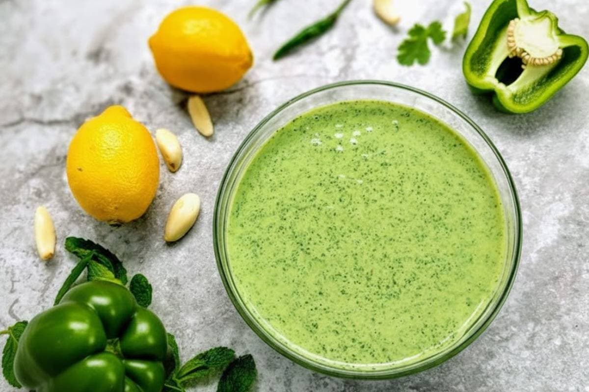 शिमला मिर्च की चटनी बनाने की विधि (Capsicum Chutney Recipe)