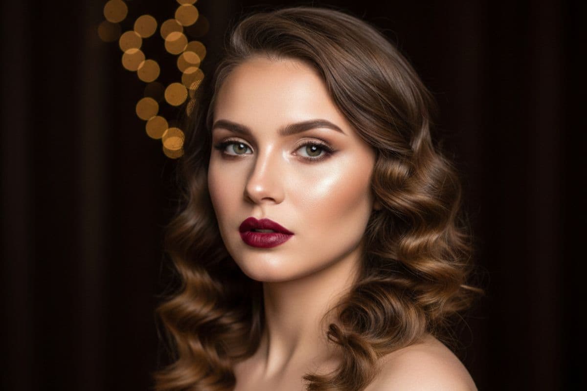 Smudge-proof date night makeup