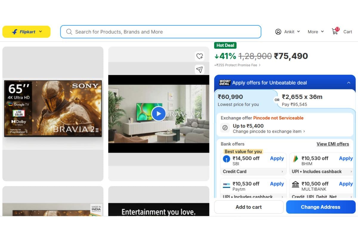 Sony 65-inch BRAVIA 2 TV