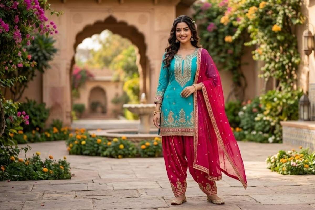 Patiayala Suit Design (AI IMAGE)