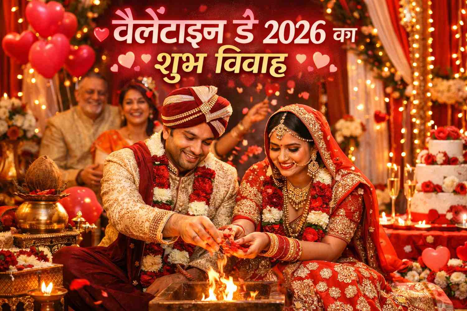 वेलेंटाइन डे पर भी लगेंगे सात फेरे, शुरू हुआ वैवाहिक लग्न