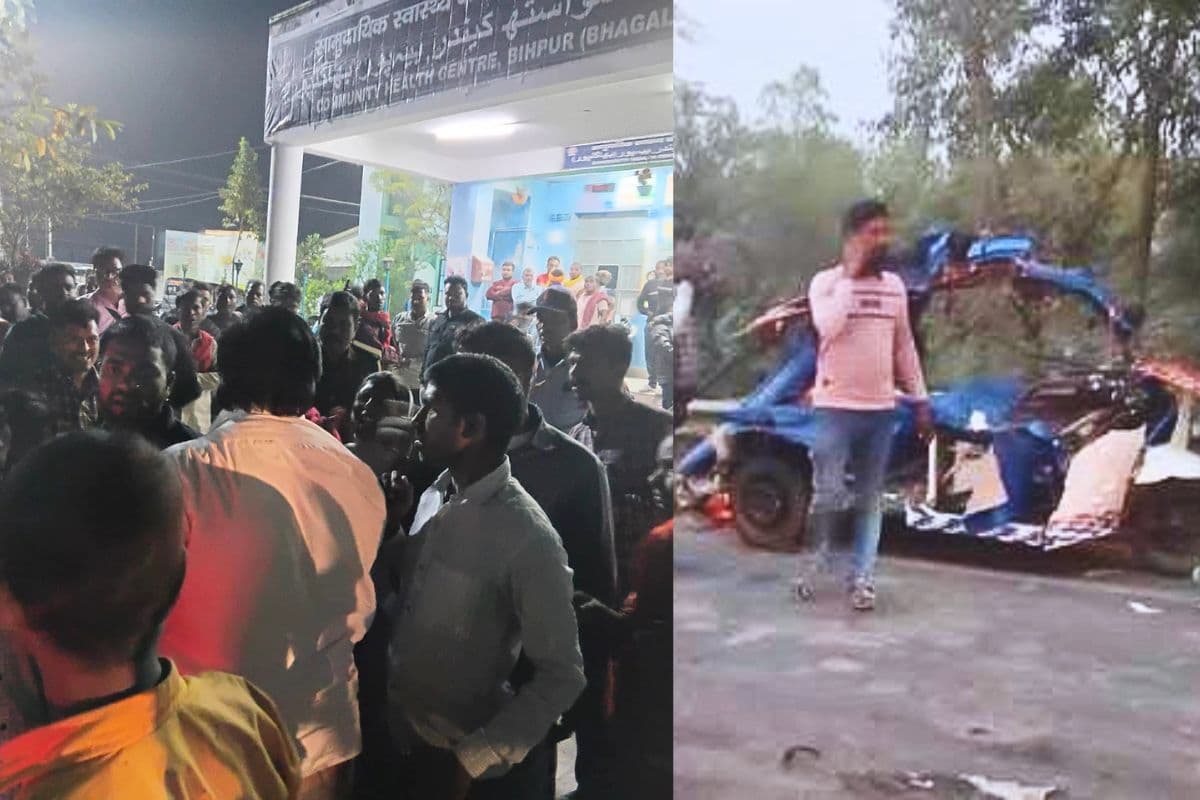 भागलपुर में 3 गाड़ियां आपस में टकराईं, 4 की मौत, 12 की स्थिति गंभीर