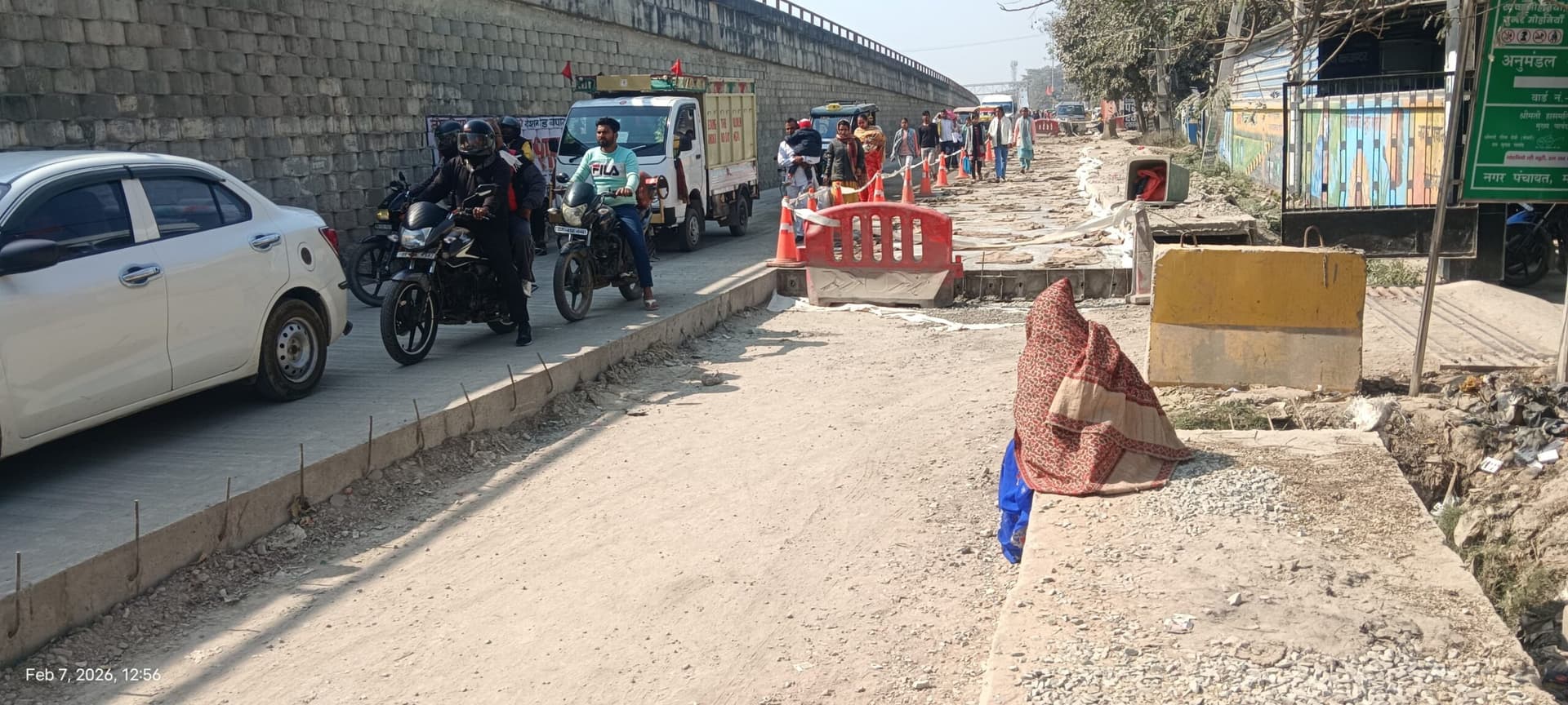 महाशिवरात्रि पर शिव बारात के मार्ग में ”रोड़ा” बनेगा अधूरा निर्माण