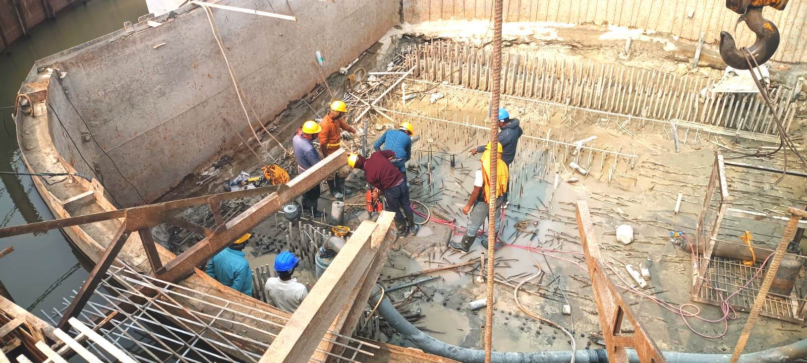 Bhagalpur news गंगा ब्रिज ने पकड़ी रफ्तार, नये डिजाइन से मिलेगी मजबूती