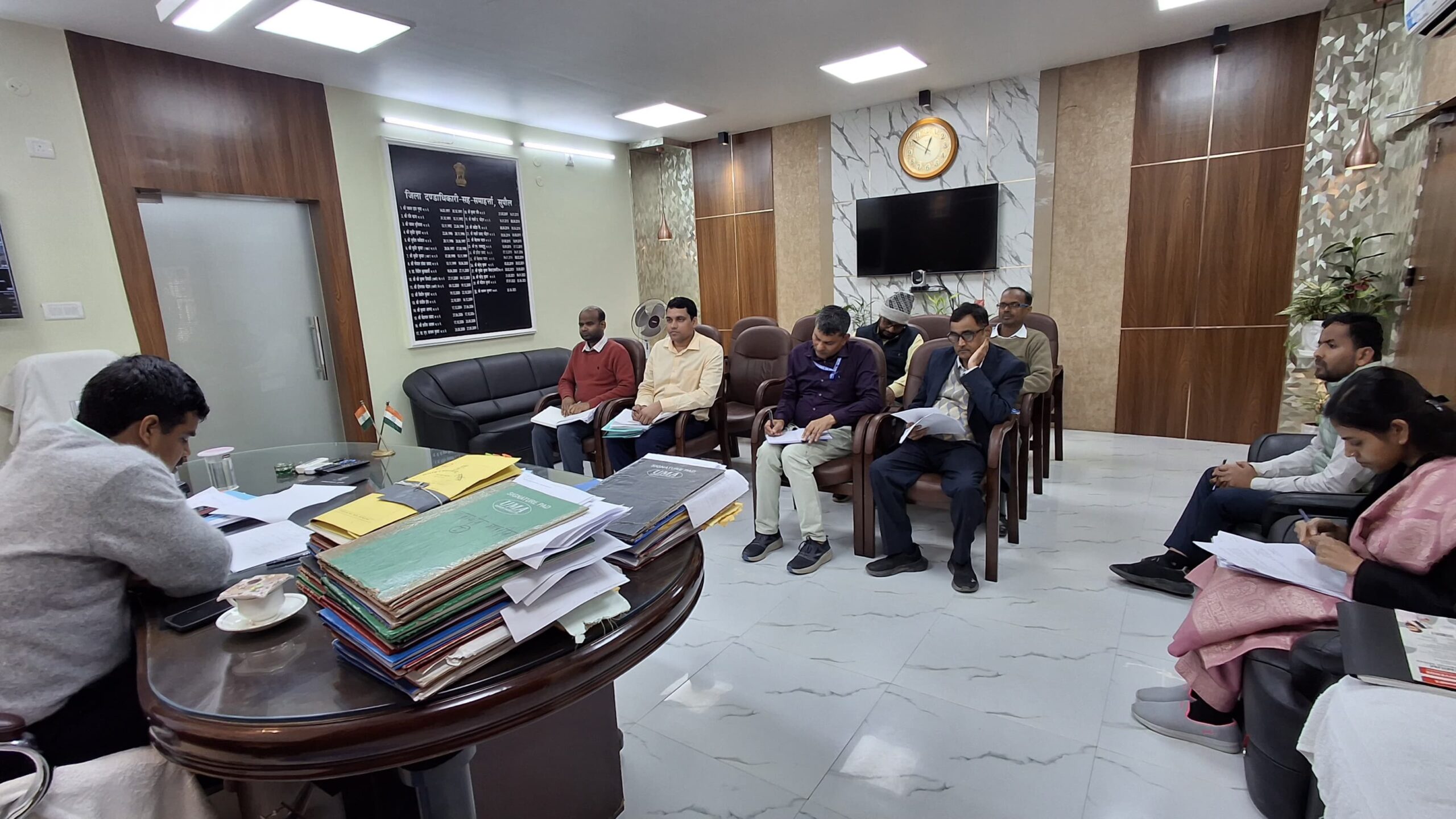 विद्यालयों में एसीआर, शौचालय, किचन व बाउंड्रीवाल निर्माण को मिली गति