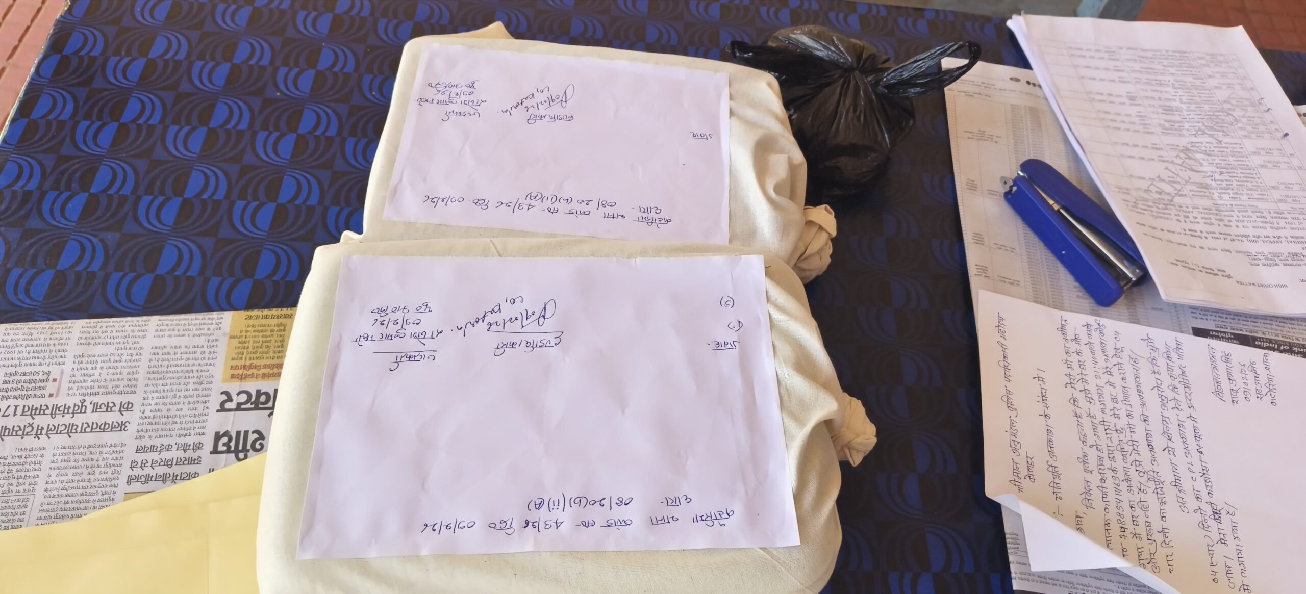 महिला समेत दो तस्कर गिरफ्तार, एक किलो 210 ग्राम गांजा बरामद