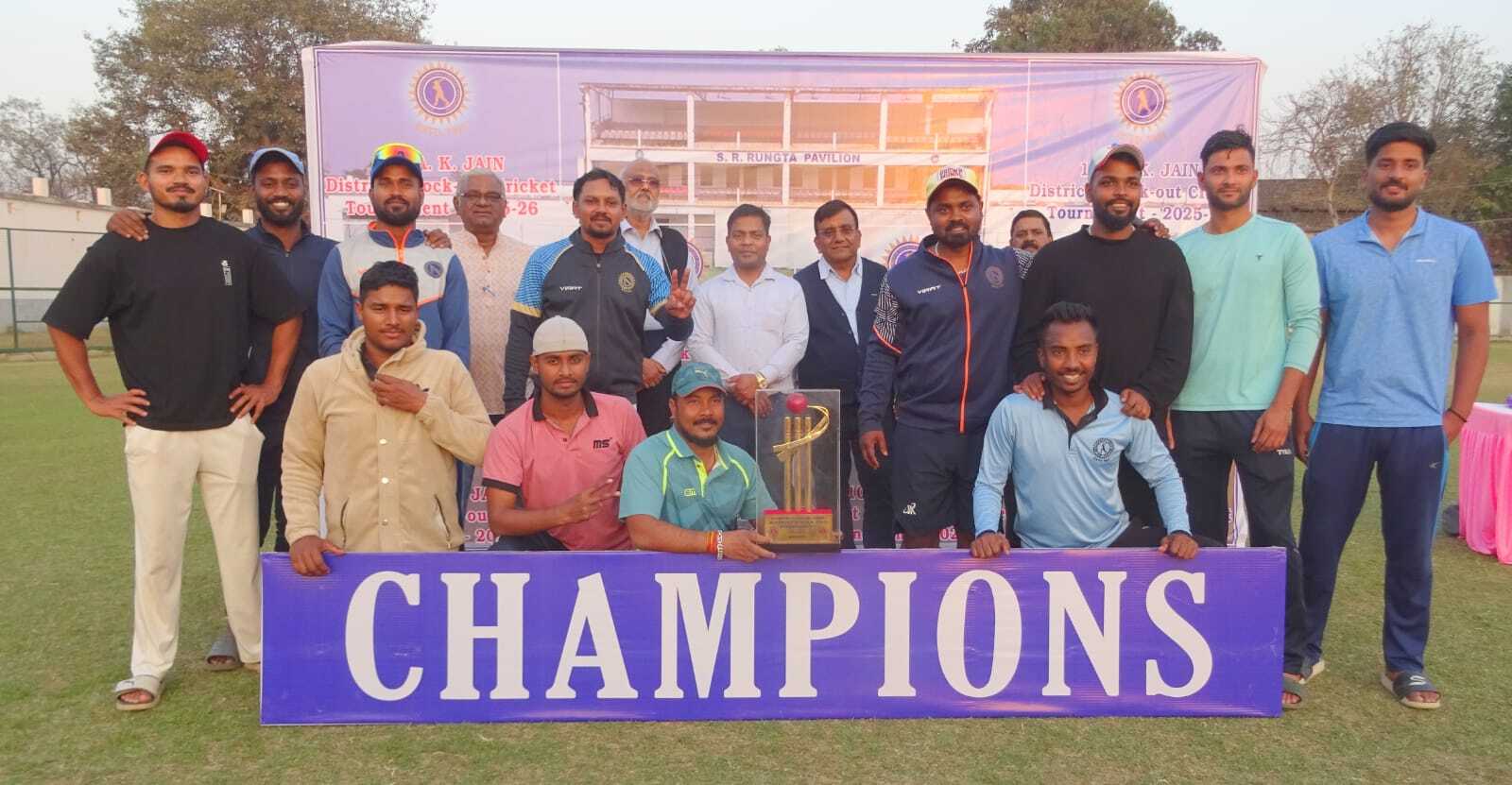 Chaibasa News : सेरसा को हरा एमसीसी चैंपियन