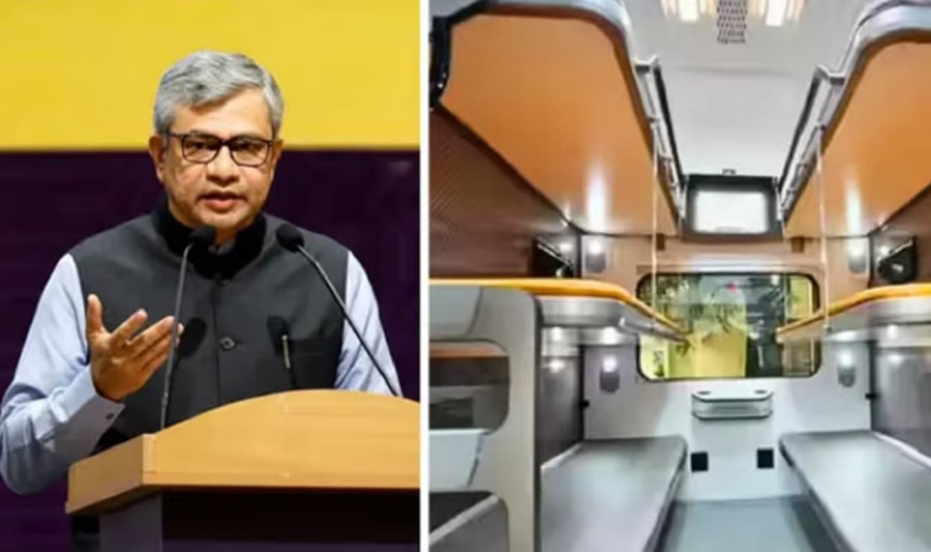 वंदे भारत स्लीपर में यात्रियों को मिलने लगा मांसाहार, सामने आयी मेनू की पूरी लिस्ट