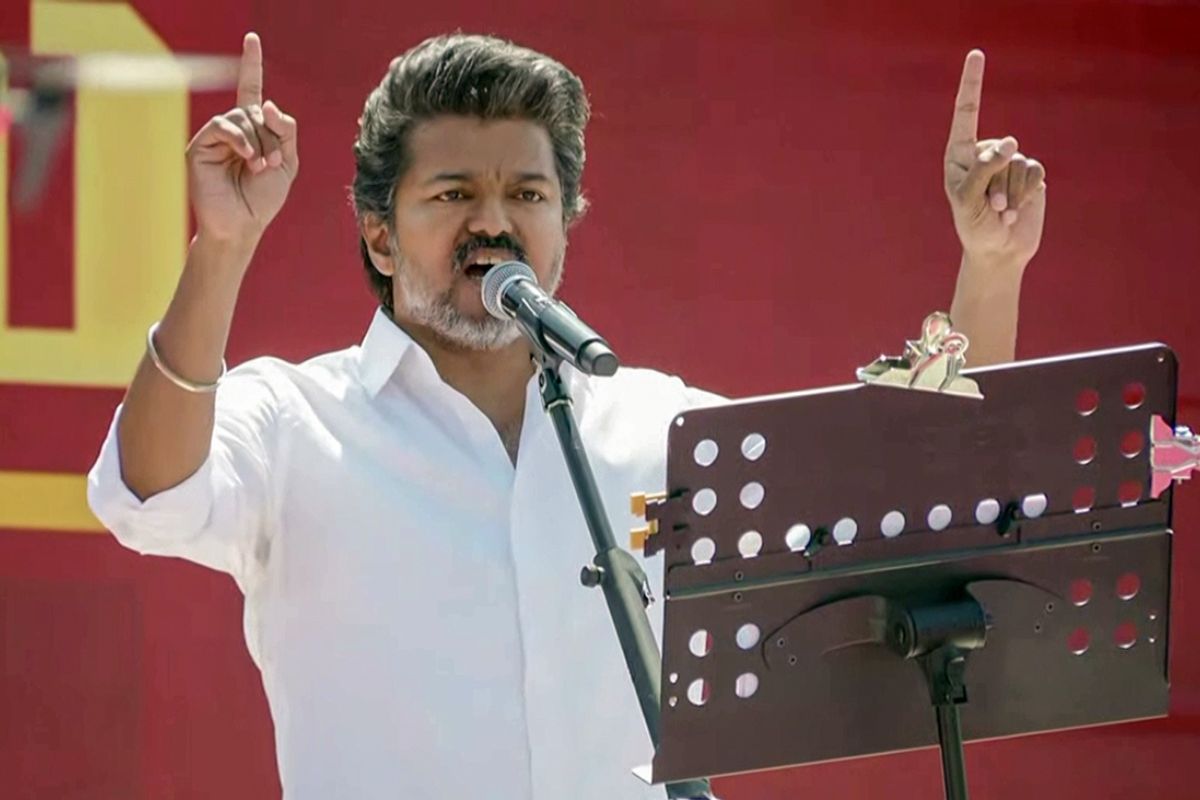 दिल्ली टीम तमिलनाडु की बराबरी नहीं कर सकती… रैली में TVK चीफ विजय की हुंकार, DMK पर बोला हमला