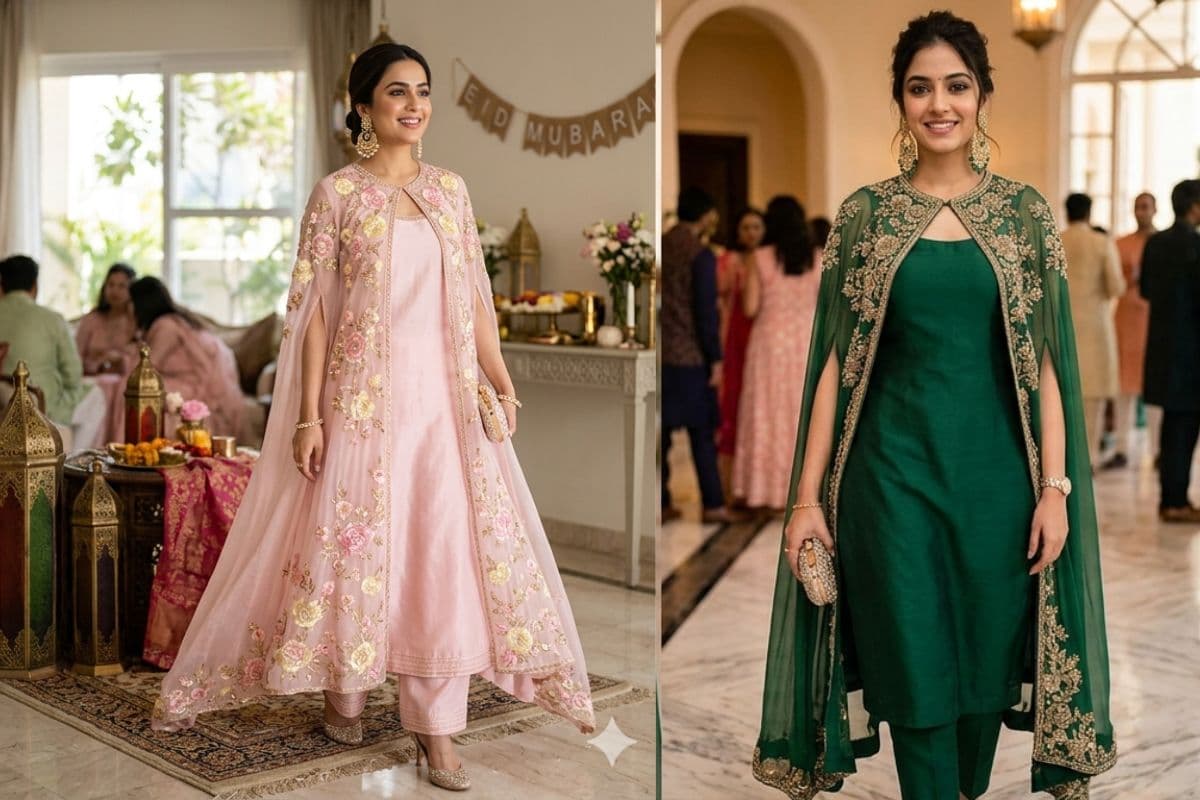Cape Style Trends Eid Outfit Ideas 2026