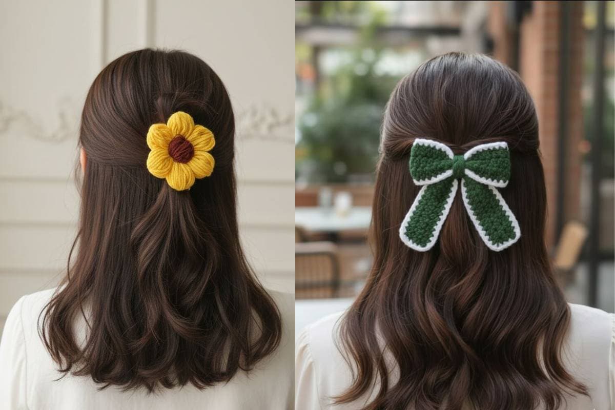 Stylish Crochet Hair Accessories for Women