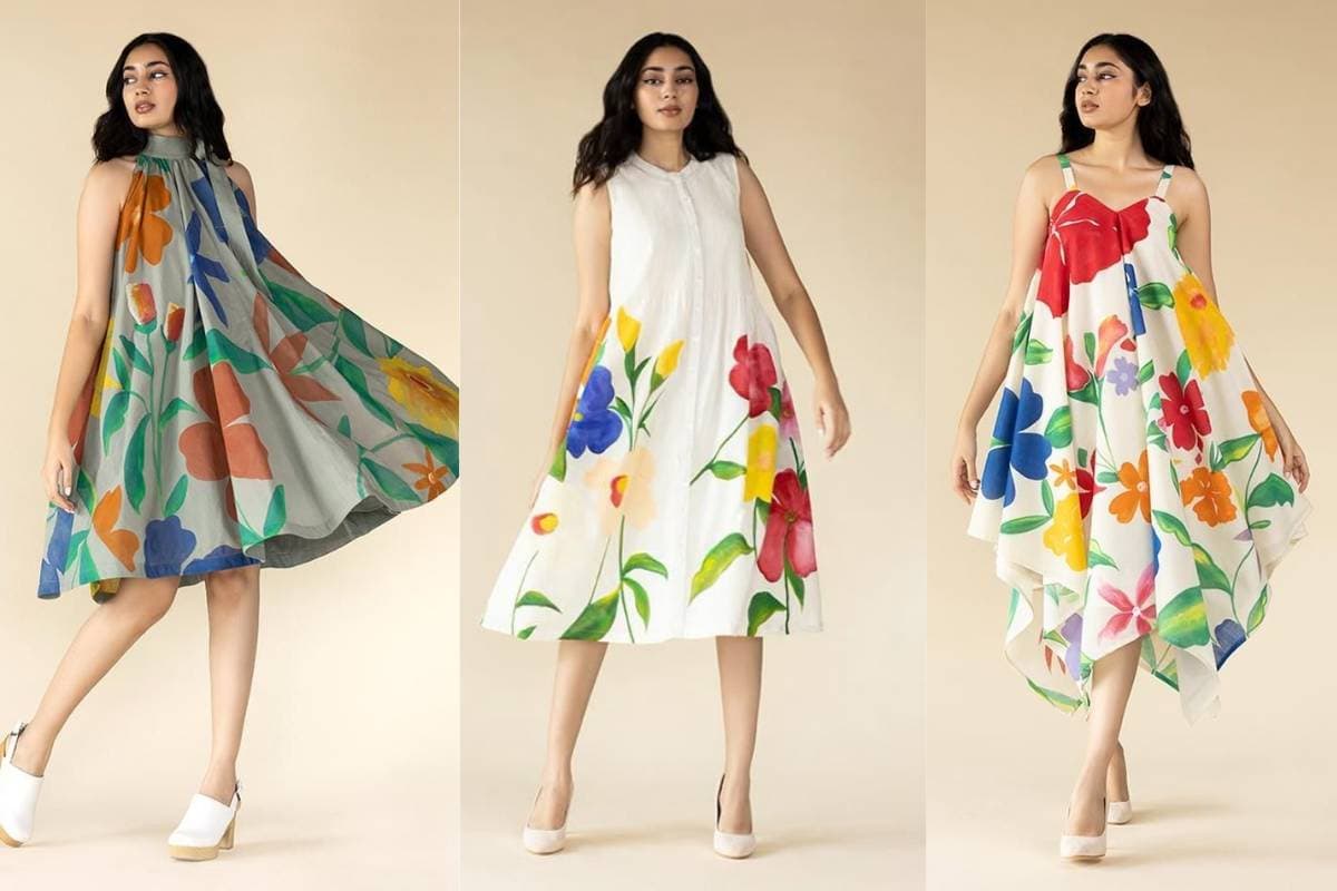 Floral Midi Dress – Floral Midi Dress Summer Style