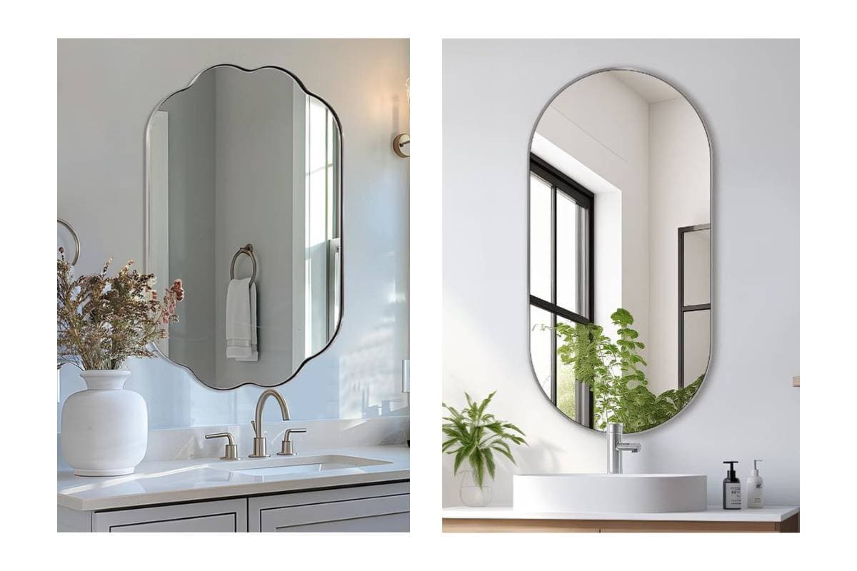 Modern Mirror Design for Bathroom