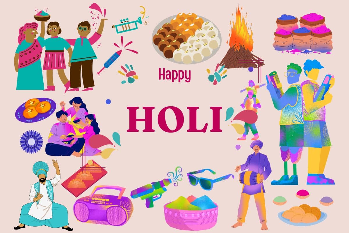 होली की शुभकामनाएं