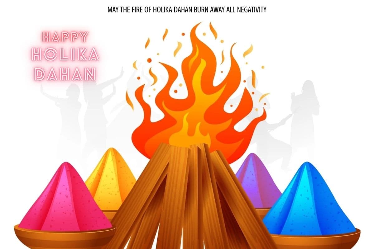 होलिका दहन की शुभकामनाएं.