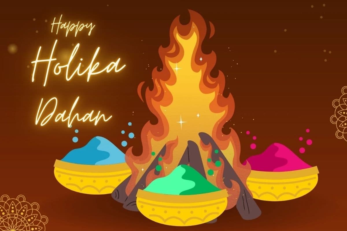 होलिका दहन की शुभकामनाएं.