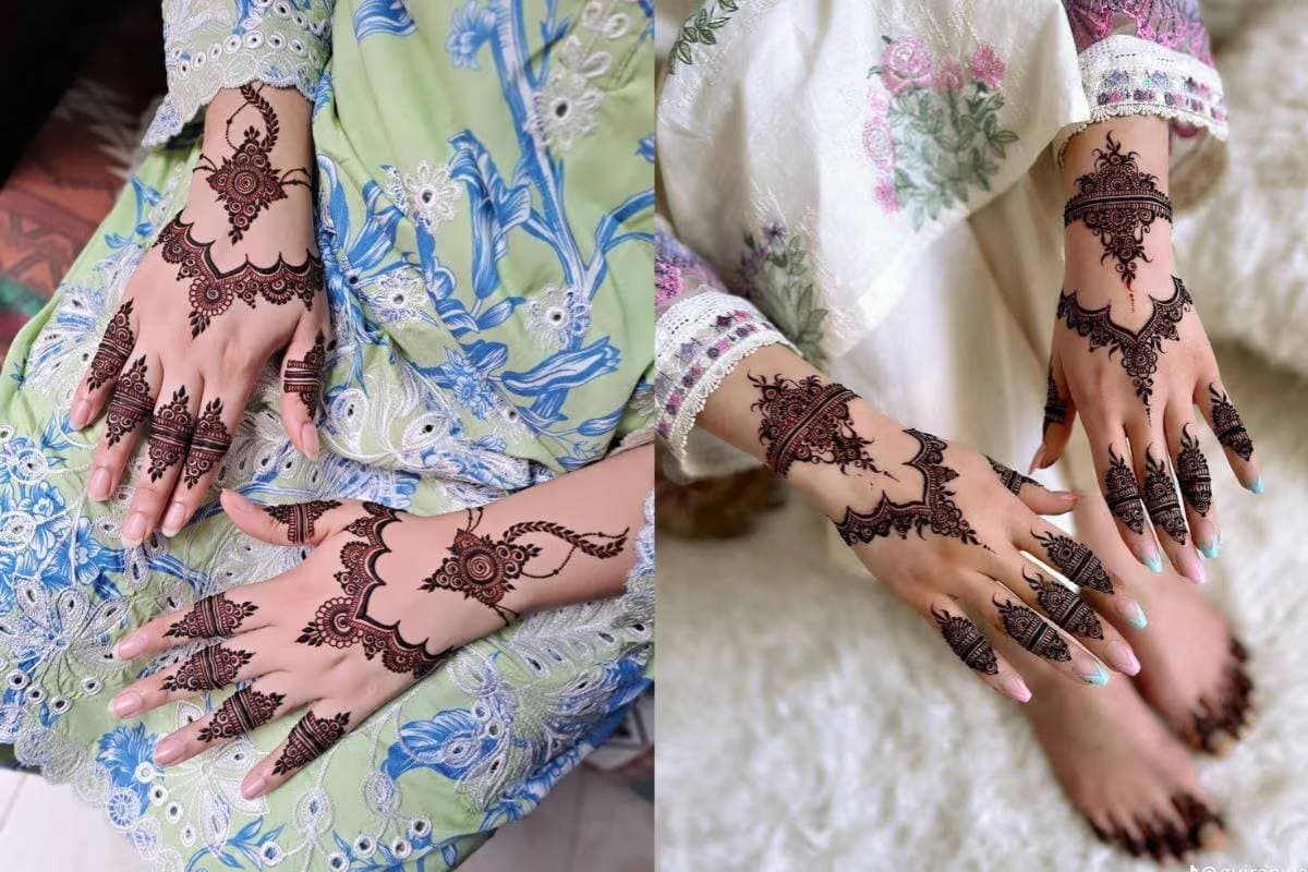 Jewellery Style Mehndi Design