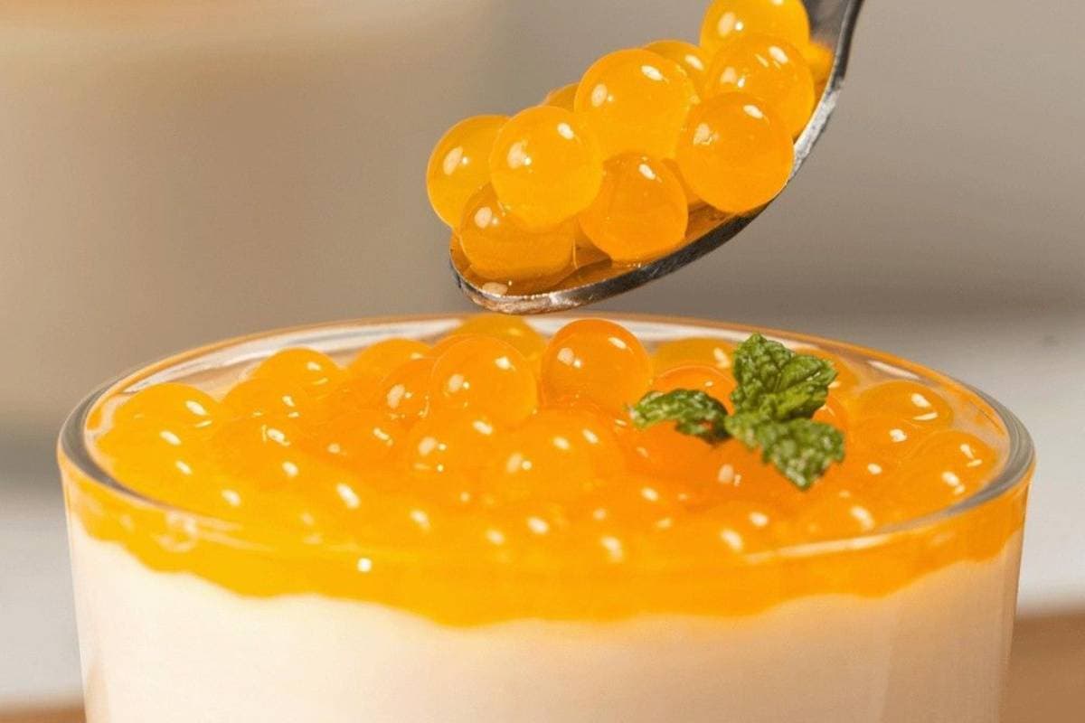 Mango Boba Pearls Drink Recipe