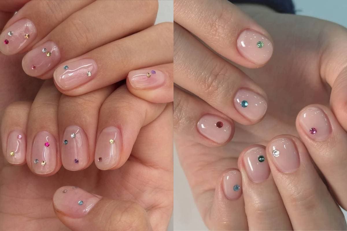 Gem Nail Art Designs