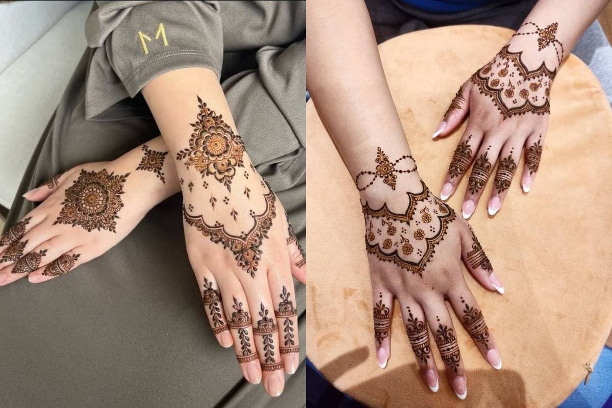 Minimal Mehndi Design