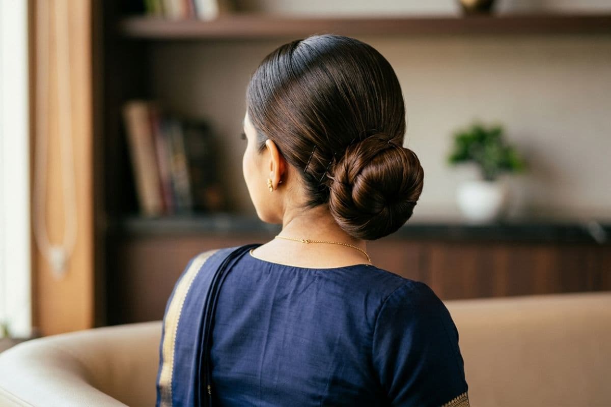 Sleek Low Bun Tutorial for Formal Wear