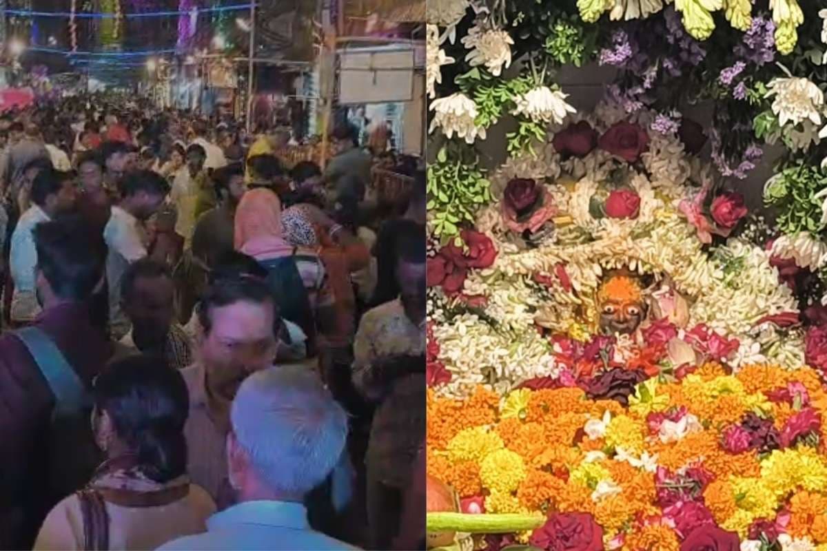 देवघर में वैष्णव पद्धति से हुई मां शीतला की पूजा, अनुष्ठान में जुटे भक्तों ने टेका सिर