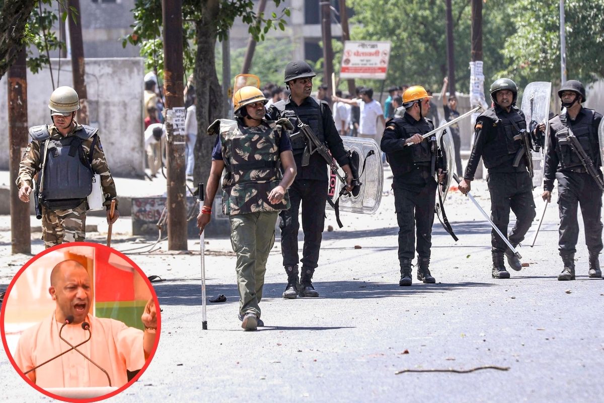 Security personnel keep vigil