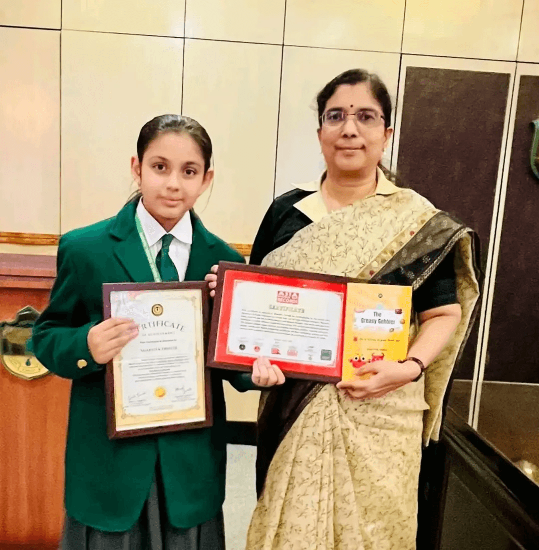 Sharvita Trivedi in School