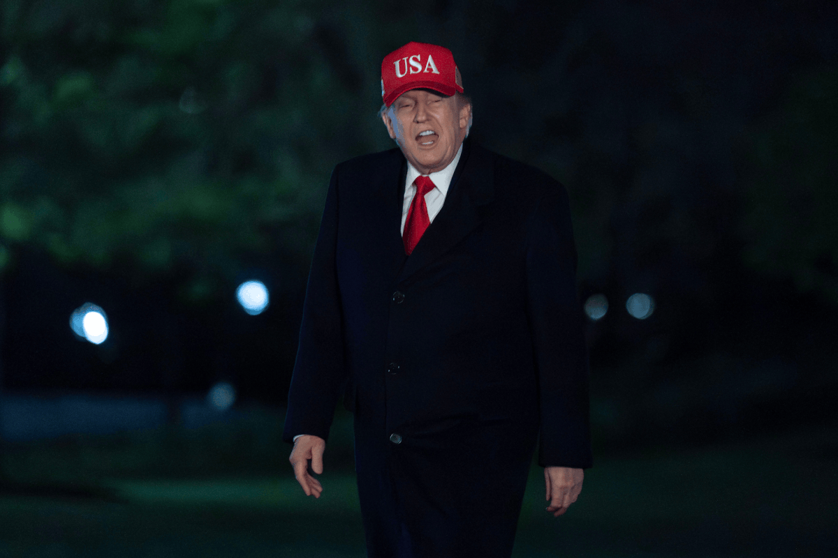 Trump Reaction on Burger Trump Reaction on Burger