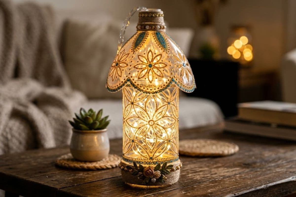  DIY लैंप (image: AI Generated)