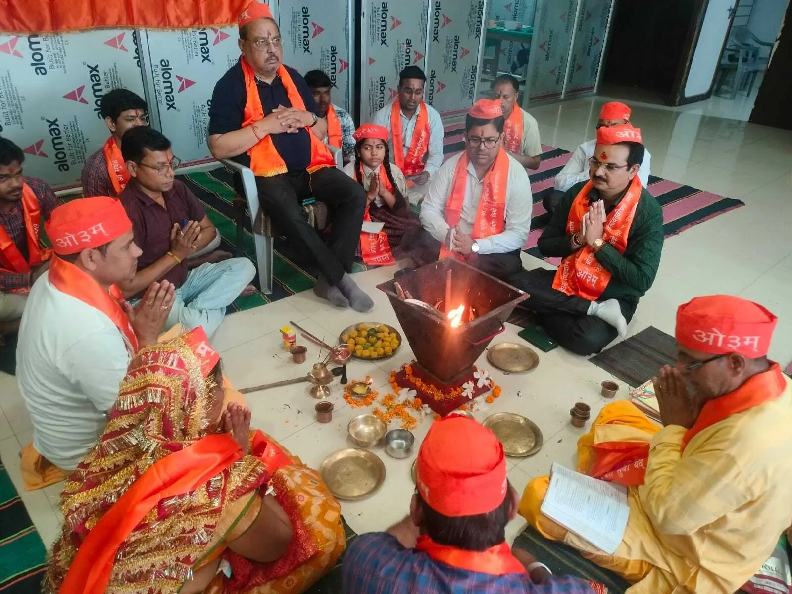 हवन-पूजन के साथ सारठ में डीएवी पब्लिक स्कूल का शुभारंभ