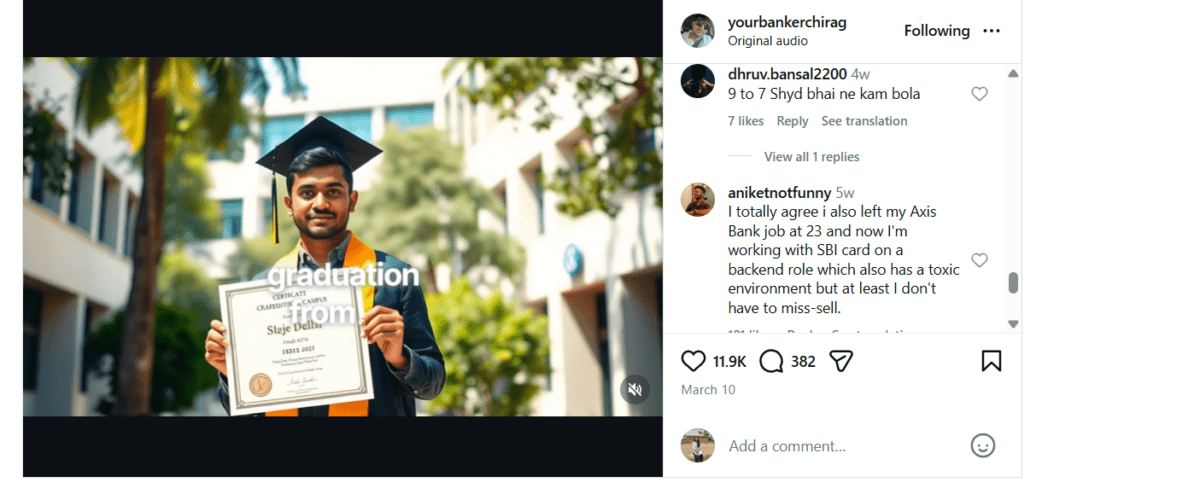 चिराग मदान की पोस्ट का स्क्रीनशॉट 