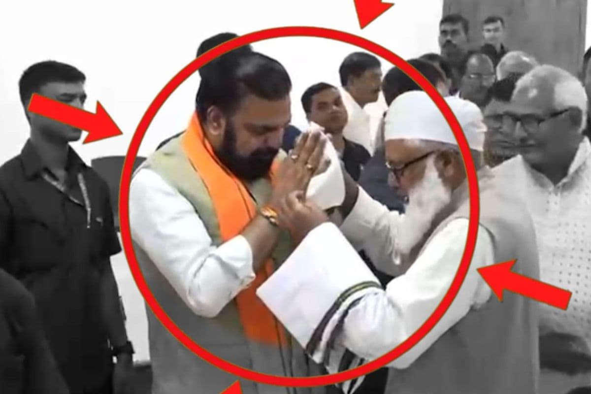 Bihar CM cap controversy, Bihar CM cap controversy,