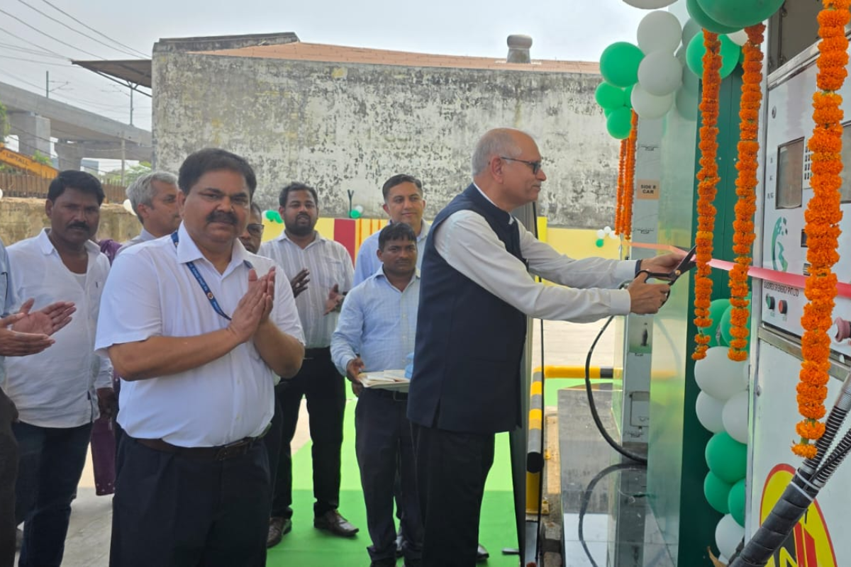 वाहन चालकों के लिए अच्छी खबर, ट्रांसपोर्ट नगर में खुला नया सीएनजी स्टेशन